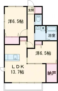 パロ・サント木宮【1階】の間取り