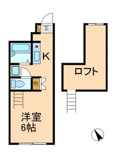 シェルグレイス【2階】の間取り