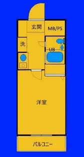 日神パレステージ横浜南【3階】の間取り
