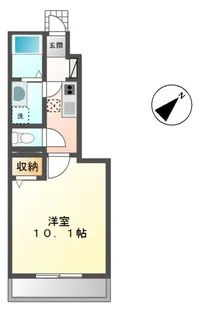 セントポーリア【1階】の間取り