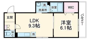Plaisir【1階】の間取り