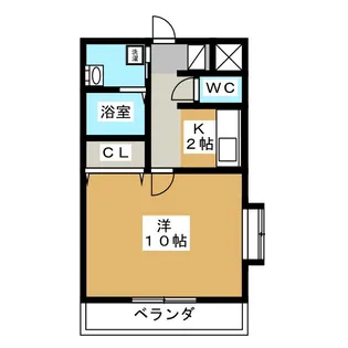 リヴェール【3階】の間取り