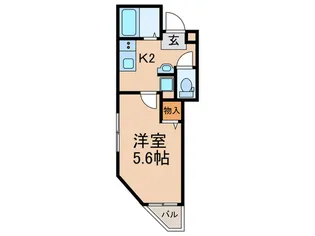 DSコート白糸台【1階】の間取り