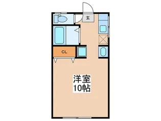 シェモア堀切【1階】の間取り