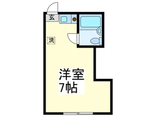 コーポ芙蓉【2階】の間取り