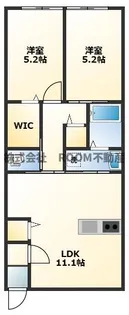CASTELLO D【2階】の間取り