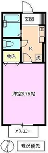 セジュールオークヤード【2階】の間取り
