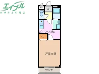 ブランシェ【3階】の間取り