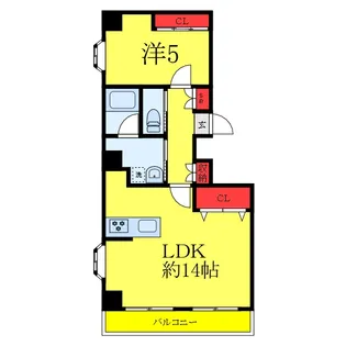 さかえビル【3階】の間取り