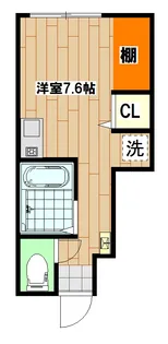 アイコート明大前【1階】の間取り