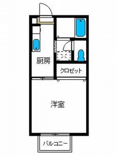 エトワール七日町【1階】の間取り