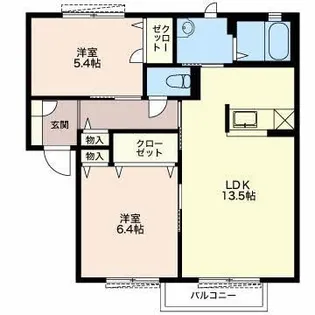 プライムステージ【1階】の間取り