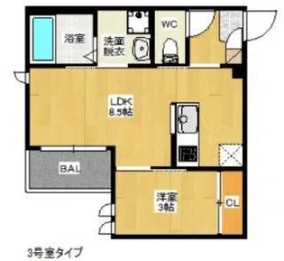 REGALEST SELECT5【3階】の間取り