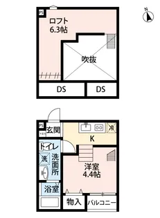 Infinity 東大宮【1階】の間取り