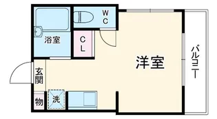 ヴィラージュ大宮【3階】の間取り