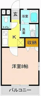 リラ行田【2階】の間取り
