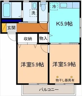 アスリート【2階】の間取り