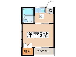 キャトルモンド【2階】の間取り