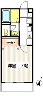 サンモールIRIMA【1階】の間取り