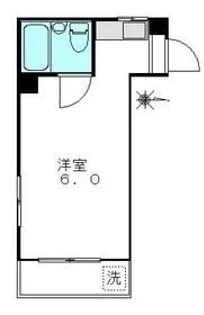 ハッピーハイツ可児【2階】の間取り