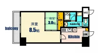 クレアテラ五日市(センチュリー相原)【5階】の間取り
