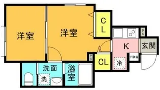 K-house西蒲田【1階】の間取り