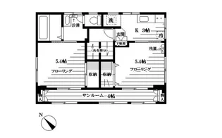 吉川ビル【2階】の間取り