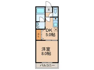 KA-SA浪打【3階】の間取り