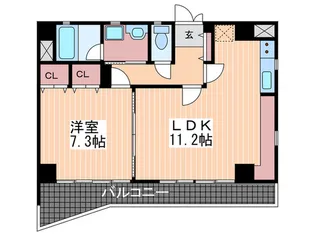 第3ゆたかビル【2階】の間取り