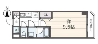 アンシャンテ錦が丘【4階】の間取り