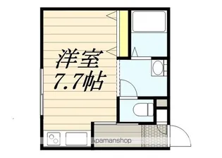 パオス田家【1階】の間取り