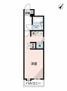 ヴィラ西台【3階】の間取り