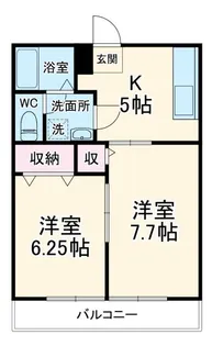 リトルハウス【2階】の間取り
