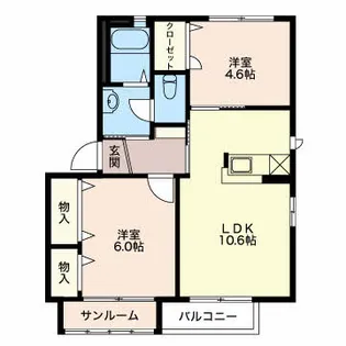 パストラルキノシタ【1階】の間取り