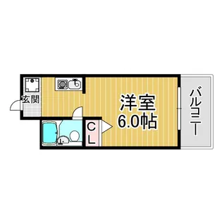 サウザンド15【2階】の間取り