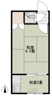 平和荘【2階】の間取り