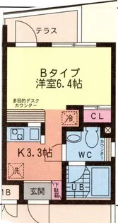 レグルス【4階】の間取り