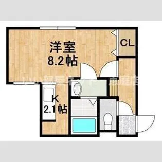Ruhe Raum【4階】の間取り