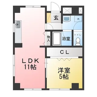 LIVE桜山【5階】の間取り