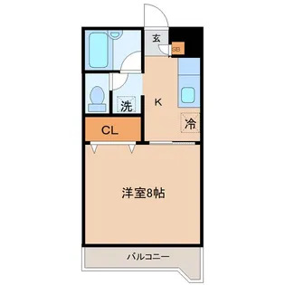 カーサ88小田原【4階】の間取り