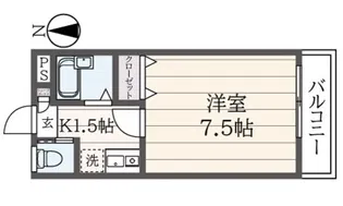 エクシード浅間台【2階】の間取り