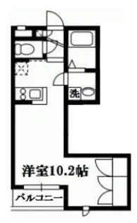 メゾン・アイ【1階】の間取り