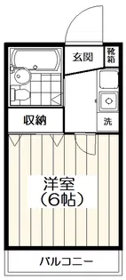 リバティー野方【1階】の間取り