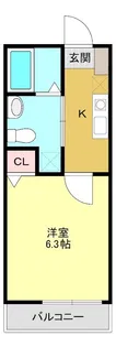 パルトネール日吉II【1階】の間取り