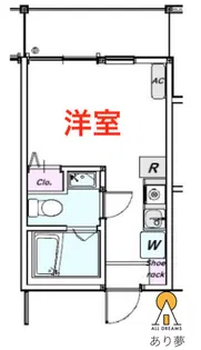 West Lagoon境之谷 A棟【1階】の間取り