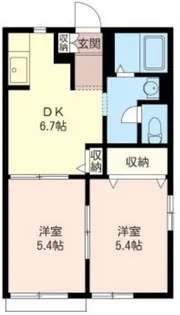 ShaMaison ハイツ上 A【1階】の間取り