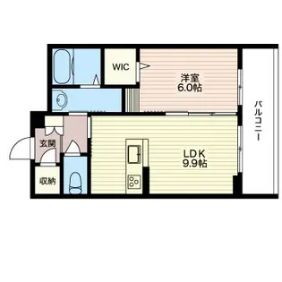 アルテージ錦【4階】の間取り