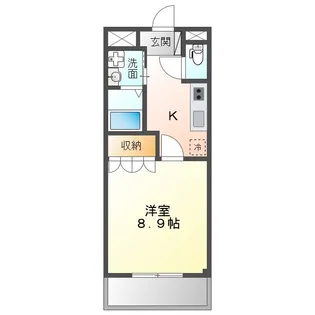 グランディール【2階】の間取り