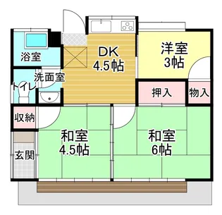 宮城県岩沼市桜5【一戸建】の間取り
