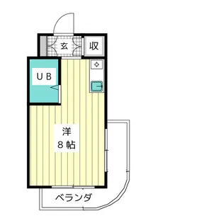 クインハウス【2階】の間取り